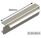 ECIR14025 Parkray Side Plate, Left hand  |  Aspect 14 (Non Eco)